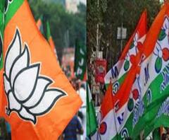 নাড্ডা আসার আগেই দলীয় পতাকা লাগানো নিয়ে BJP - TMC বচসা, কর্মীর উপর 'হামলা'র অভিযোগ গেরুয়া শিবিরের