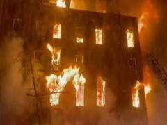 Fire destroys four shops in Thane's Mumbra suburb