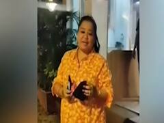 Comedian Bharti Singh spotted outside Kapil Sharma's house