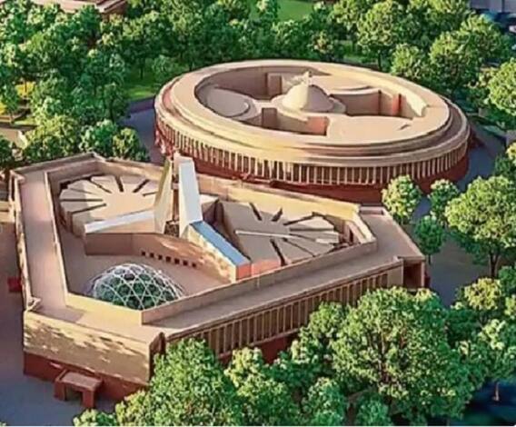 New Parliament Building Foundation Stone Ceremony| संसदेच्या नव्या इमारतीचं मोदींच्या हस्ते भूमीपूजन