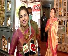 Urmila Matondkar : अभिनेत्री उर्मिला मातोंडकरांकडून कामाला सुरुवात, शिवसेना भवनात दाखल