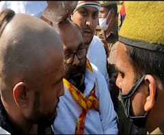 Congress की गाय बचाओ यात्रा, हिरासत में प्रदेश अध्यक्ष Ajay Kumar Lallu