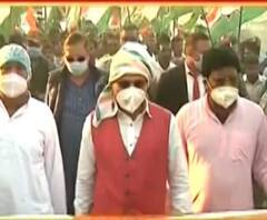 Adhir Chowdhury at Purulia: 'Congress ফের স্বমহিমায় ফিরবে,' জয়পুরের মিছিল থেকে দাবি অধীরের