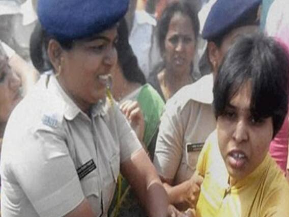 भूमाता ब्रिगेड अध्यक्ष Tripti Desai को पुलिस ने हिरासत में लिया, जानिए पूरा मामला