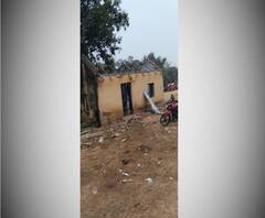 ময়ূরেশ্বরে বিস্ফোরণের ২ ঘণ্টার মধ্যেই ভোলবদল! উড়ে যাওয়া টিনের চালের জায়গায় পড়ল খড়ের ছাউনি