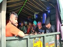 Farmers' Protest: 2 students appear for online exams at Singhu border 