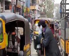 औरंगाबादमध्ये चार्ली चॅप्लिन करतोय मास्क घालण्याचं आवाहन, नागरिकांमध्ये कोरोलाबाबत जनजागृती