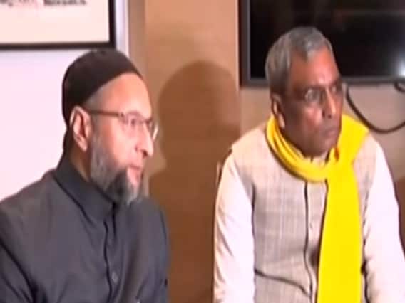 Rajbhar से Lucknow में मिले Owaisi... गठबंधन पर हो सकती है चर्चा
