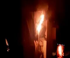 Bhiwandi Fire | भिवंडीत झेंडा नाका परिसरात भांड्याच्या गोदामाला भीषण आग