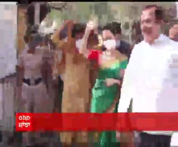 ਸਿਧੀਵਿਨਾਇਕ ਮੰਦਰ ਪਹੁੰਚੀ ਕੰਗਨਾ ਰਣੌਤ