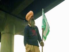 Visuals of Farmers' protest from Delhi-Noida & Chilla border