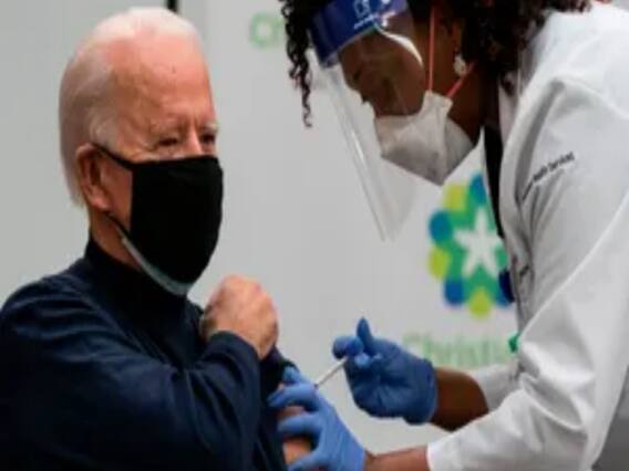 Joe Biden receives first dose of Covid-19 vaccine 