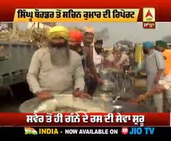 ਦਿੱਲੀ ਬਾਰਡਰ 'ਤੇ ਪੰਜਾਬੀਆ ਨੇ ਲਾਇਆ ਜੂਸ ਦਾ ਲੰਗਰ