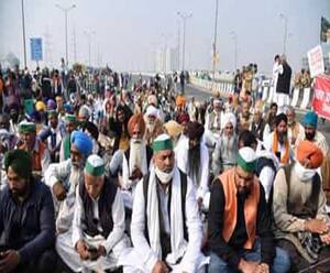 Bharat Bandh: सियासी दलों का हंगामा, किसानों ने अपनाई 'गांधीगिरी' | ABP Ganga 