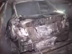 Yamuna Expressway पर कार-कंटेनर की टक्कर, हादसे में कार में सवार लोग जिंदा जले 