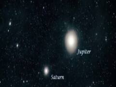 Jupiter-Saturn great conjunction today 