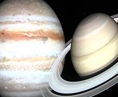 Jupiter Saturn Conjunction | सौरमालिकेतील दुर्मिळ घटना, 400 वर्षांनंतर गुरु आणि शनी ग्रह येणार एका रेषेत!