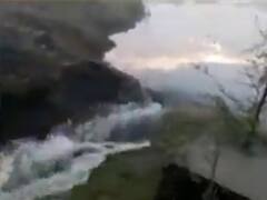 છોટાઉદેપુરના સંખેડા તાલુકાના કંડેવાર ગામે તળાવ ફાટ્યું, આસપાસના વિસ્તારોમાં ભરાયા પાણી