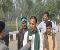 Farmers Protest: 'जाम हमारी वजह से नहीं, बैरिकेडिंग सरकार ने कर रखी है'| ABP Ganga