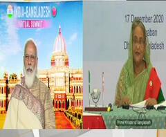 55 सालों बाद भारत-बांग्लादेश के बीच रेल लिंक शुरू, सुनें इस मौके पर क्या बोले- PM Modi| ABPGanga 