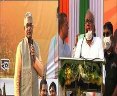 TMC's Kanthi Rally: শুভেন্দুকে একযোগে তোপ সৌগত-ফিরহাদের, 'গুদামে থাকা নেতাদের নিয়ে সভা', পাল্টা দিলীপ