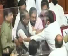 Ruckus in Karnataka Assembly | कर्नाटक विधानसभेत जोरदार राडा; गोरक्ष कायद्यावरुन गोंधळ