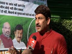 Kejriwal did not show up for discussion over farm laws: Manoj Tiwari 