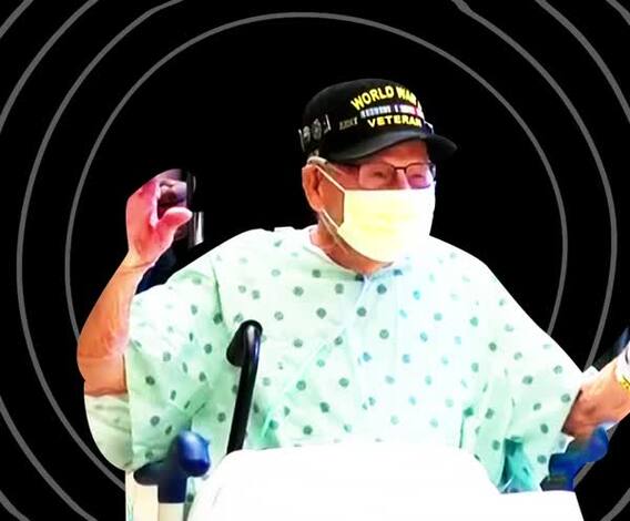 Corona को हरा Major Wooten ने मनाया अपना 104वां जन्मदिन 