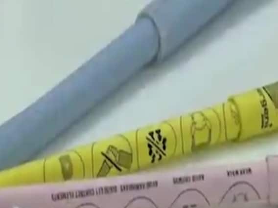 રાજકોટમાં પ્રોફેસરે બે વિદ્યાર્થીઓ સાથે મળીને બનાવી ઈકોફ્રેન્ડલી પેન,  'વર્લ્ડ રેકોર્ડ ઓફ ઈન્ડિયા'' એ કર્યા છે સન્માનિત