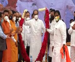 CM Thackeray in Aurangabad | मुख्यमंत्री उद्धव ठाकरे यांच्या हस्ते पाणीपुरवठा योजनांचा शुभारंभ