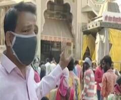 Pandharpur Temple | पंढरपूर विठ्ठल मंदिरात दर्शनासाठी भाविकांची गर्दी