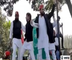 Lucknow: किसानों के समर्थन में सपा कार्यकर्ताओं का हंगामा, पुलिस ने किया लाठीचार्ज| ABPGanga