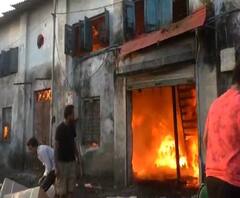 Bhiwandi Fire | कृष्णानगर परिसरातील इम्पायर डाइंगला भीषण आग