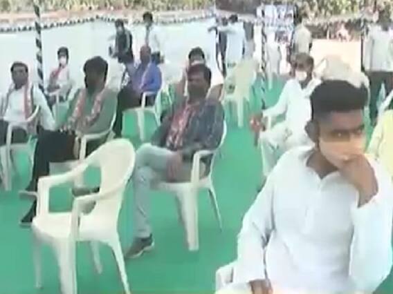 ખેડૂતોના આંદોલનના સમર્થનમાં કોગ્રેસનું ધરણા પ્રદર્શન, જાણો ક્યા મોટા નેતાઓ રહ્યા હાજર? 