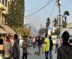 মাথাভাঙায় বিজেপির থানা ঘেরাওয়ের কর্মসূচি ঘিরে ধুন্ধুমার, বোমাবাজিকে ঘিরে উত্তপ্ত এলাকা