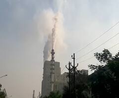 Navi Mumbai Pollution | खारघर, तळोजा, पनवेलमध्ये प्रदूषण, नवी मुंबईकरांचा श्वास गुदमरतोय!