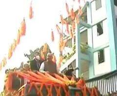 Amit Shah Bengal Visit: বোলপুরে বিজেপি কর্মী-সমর্থকদের উচ্ছ্বাসের মধ্যে এক কিমি দীর্ঘ রোড শো অমিত শাহর