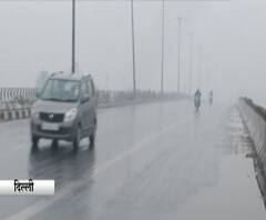 Delhi Weather | राजधानीत डिसेंबरच्या थंडीतला पाऊस, दिल्लीतल्या वातावरणात अचानक बदल