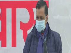 किसानों को आतंकी बोलने वाले अपने बच्चों को एक दिन के लिए बॉर्डर पर भेजके दिखायें- Kejriwal