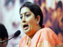 Smriti Irani talks about Kisan Mahasammelan held today in Meerut