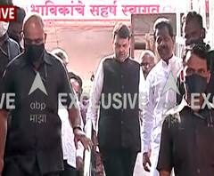 Kolhapur | देवेंद्र फडणवीस आणि चंद्रकांत पाटील अंबाबाईच्या दर्शनासाठी कोल्हापुरात