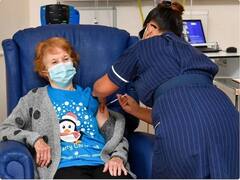 Vaccine: બ્રિટનમાં કોરોનાની રસીકરણની પ્રક્રિયા શરું, 90 વર્ષીય મહિલા દર્દીને આપ્યો પ્રથમ ડોઝ