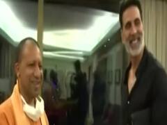 योगी आदित्यनाथ का मुंबई दौरा, फिल्म सिटी के लिए अभिनेता और उद्योगपतियों से मुलाकात की