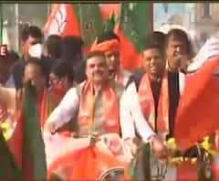 Suvendu's Rally at Contai: গেরুয়া তিলকে মেচেদা থেকে কাঁথি সেন্ট্রাল বাসস্ট্যান্ড পর্যন্ত রোড শো শুভেন্দুর