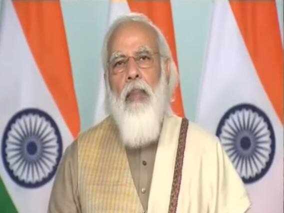 PM Modi ने 100वीं किसान रेल को दिखायी हरी झंडी, बोले-'किसानों की आमदनी बढ़ाने की दिशा में बड़ा कदम'