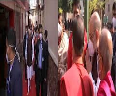 Amit Shah: অসম সফরে অমিত শাহ, পুজো দিলেন কামাখ্যা মন্দিরে 