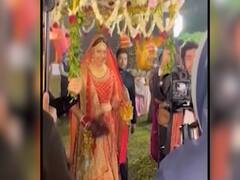 Visuals of wedding of Sharad Malhotra's sister