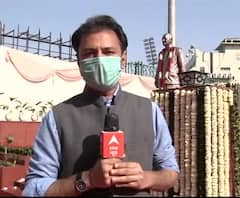 Delhi: अरुण जेटली स्टेडियम में Amit Shah ने किया अरुण जेटली की मूर्ति का अनावरण