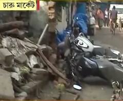 ইটবৃষ্টি, লাঠি নিয়ে তাণ্ডব, গাড়ি ভাঙচুর, প্রোমোটিং বিবাদে উত্তপ্ত চারু মার্কেট এলাকা