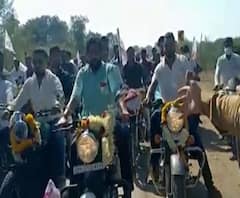 Bacchu kadu | 'प्रहार' करण्यासाठी बच्चू कडू मध्य प्रदेशच्या बैतूलहून दिल्लीला रवाना